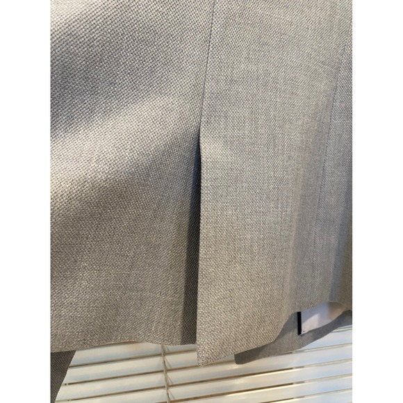 White House Black Market‎ Gray Blazer Jacket Double Breasted Womens Size 8 - Picture 6 of 6